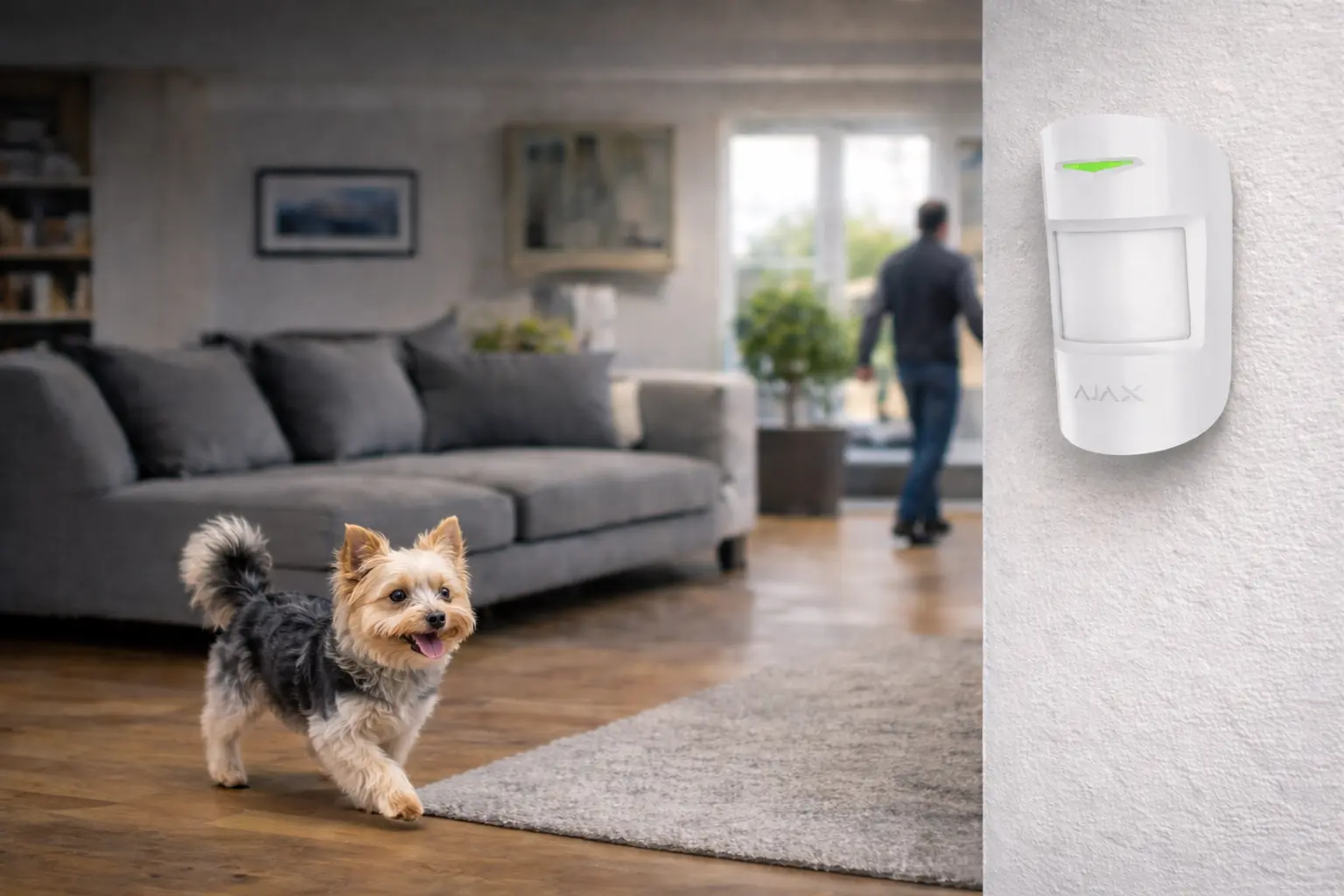 Sensores movimiento Pet Immunity alarma antiokupas Barcelona - Detectores PIR