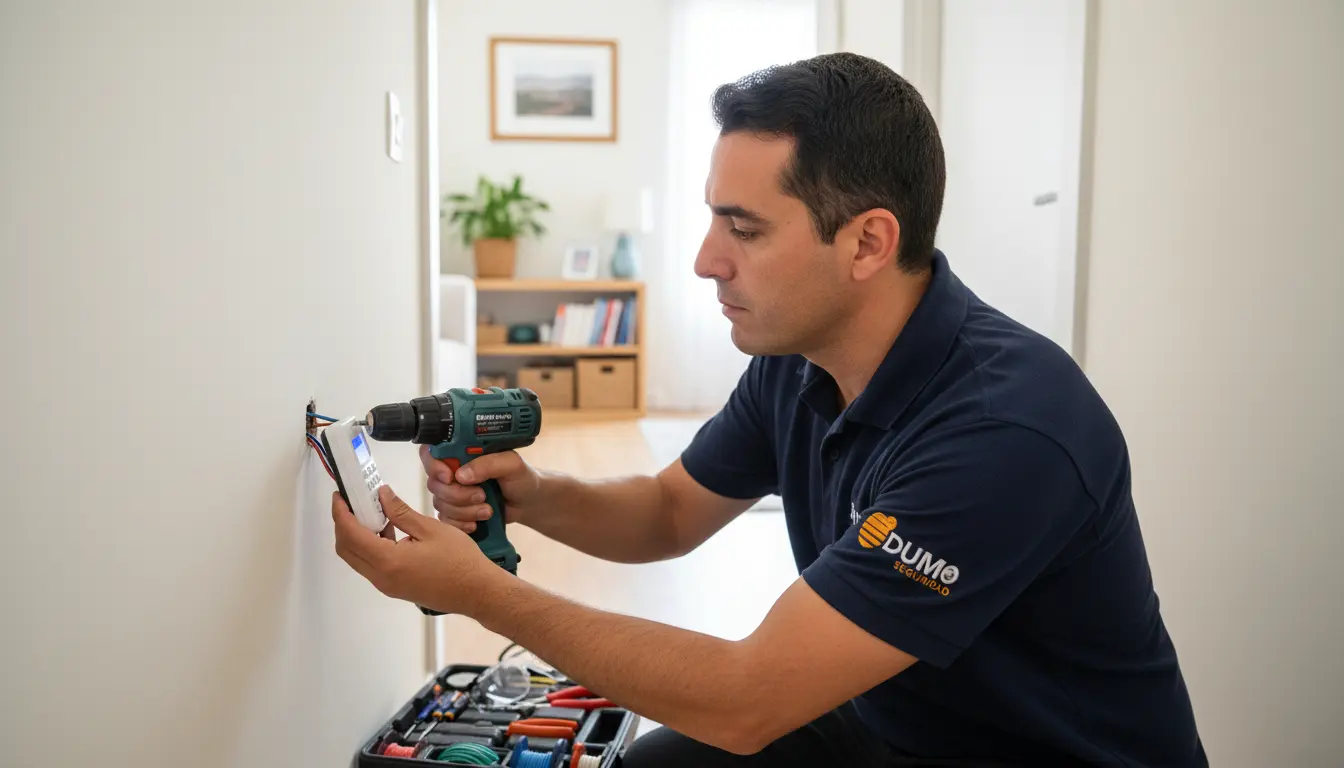 Técnico instalador Dumo Seguridad Barcelona - Sistemas de alarma y seguridad