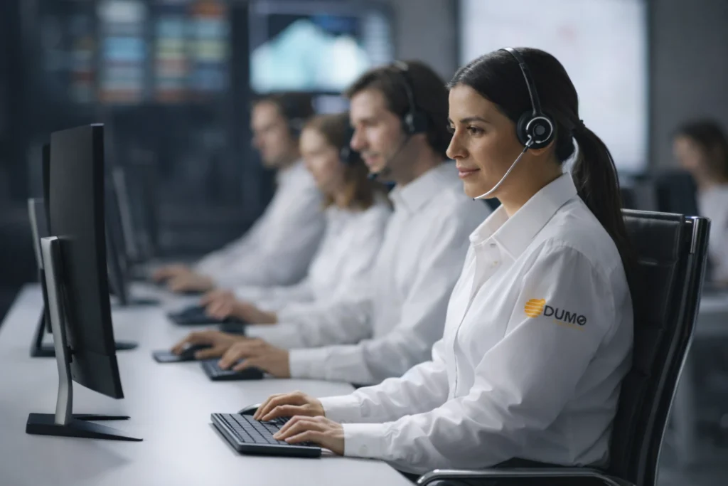 coordinadora de central de alarmas en Barcelona de Dumo